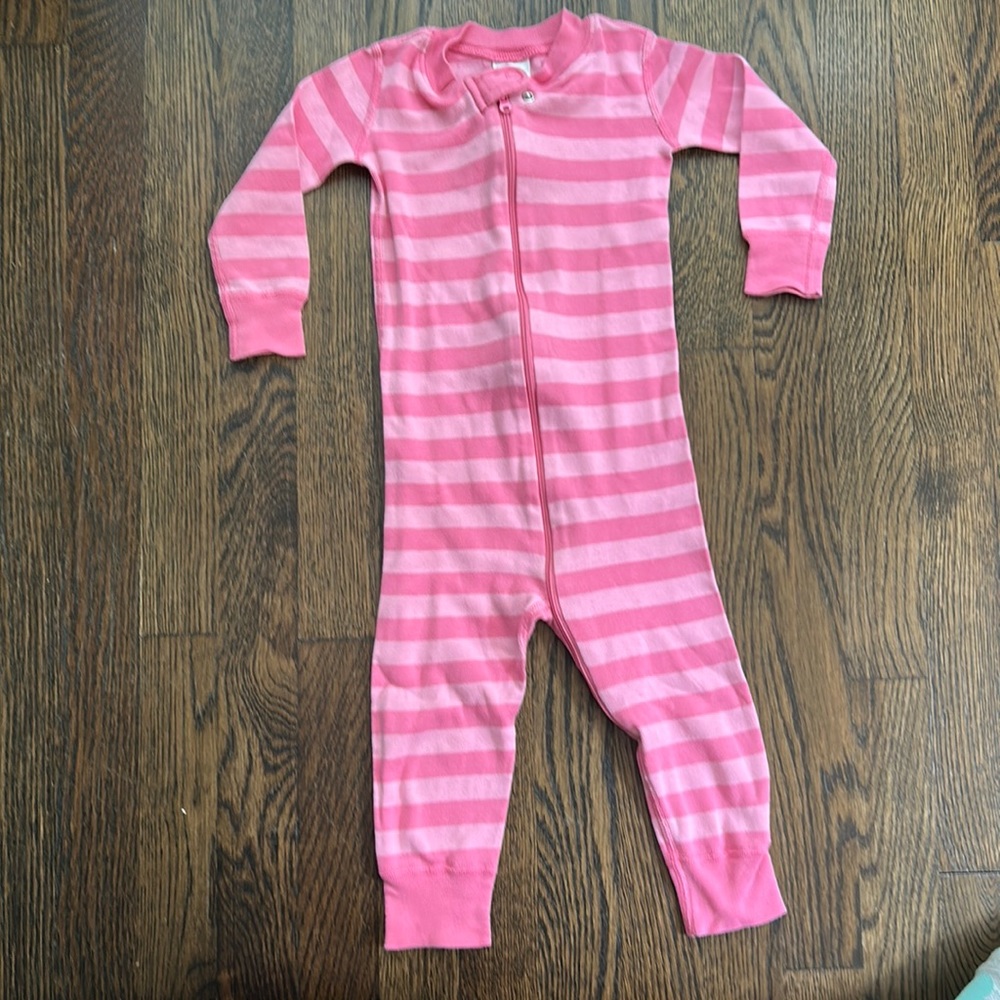 Hanna Andersson zipper pajamas 2T